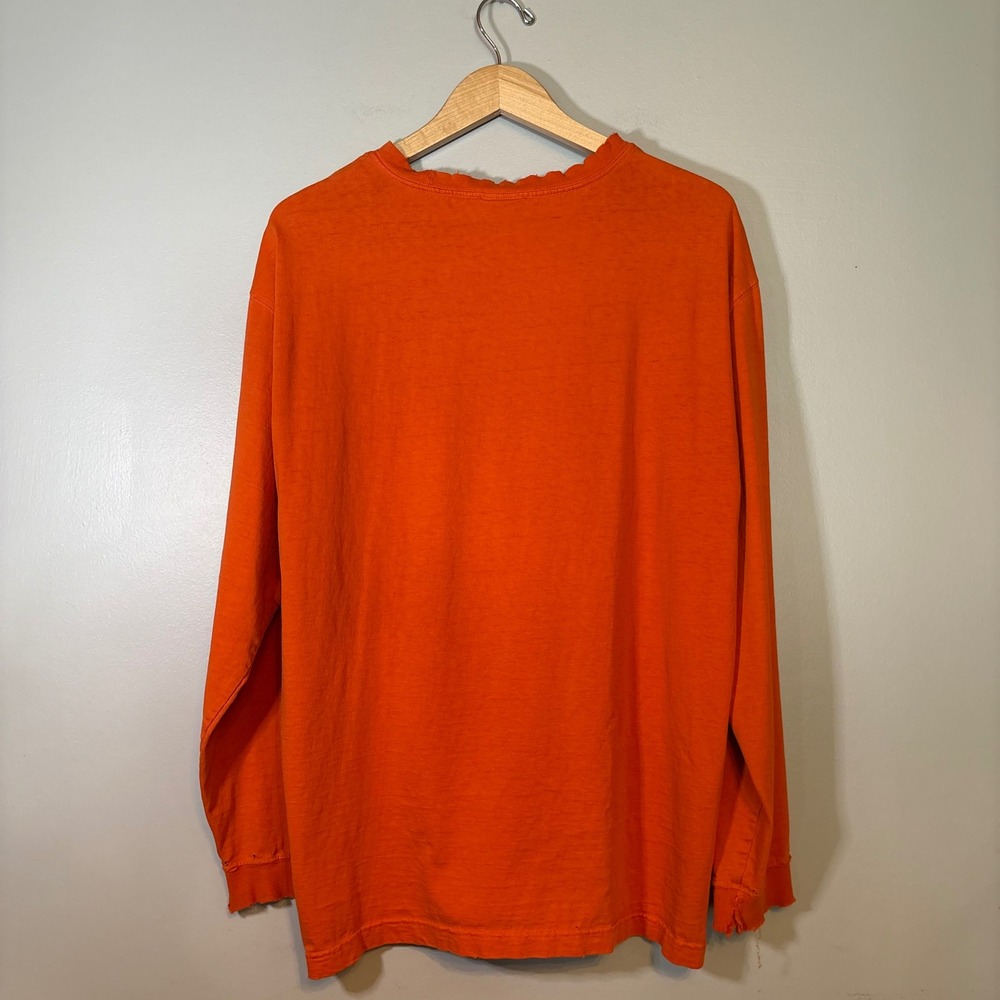 Vintage JanSport Oklahoma State University Long Sleeve T-Shirt Orange Mens L - Picture 2 of 6